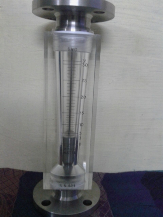 Acrylic Body Rotameter with Flange  Connection